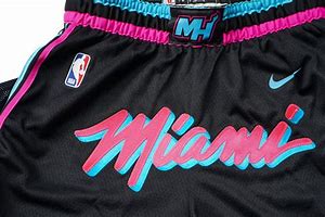 Image result for Miami Heat Shorts City Edition