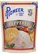 Image result for Pioneer Brand Peppered Gravy Mix