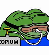 Image result for Copium Pepe Meme