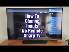 Image result for Sharp TV Change Input