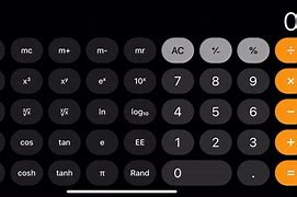 Image result for Inverse Symbol On iPhone Calculator