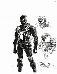 Image result for Agent Venom Concept Art