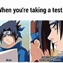 Image result for Sasuke Sitting Meme