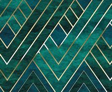 Image result for Green Art Deco Wallpaper