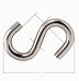 Image result for 1 Inch Stainless Steel S Hook