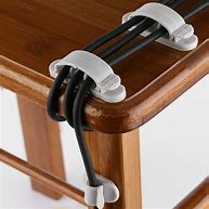 Image result for Cable Clips for Desk