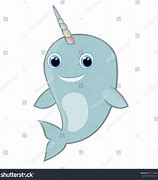 Image result for Smiling Narwhal Cartoon