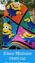 Image result for Minion Blanket Crochet Pattern