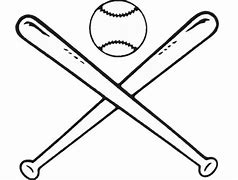 Image result for Baseball Bat PNG Line Art