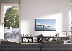 Image result for White Room with Big TV Screen