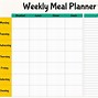 Image result for Weight Loss Weekly Meal Plan