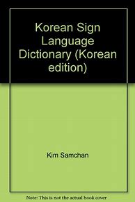 Image result for Korean Sign Language Dictionary
