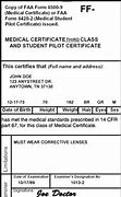 Image result for FAA Medical Certificate