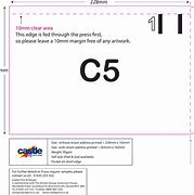 Image result for C5 Envelope Open Size