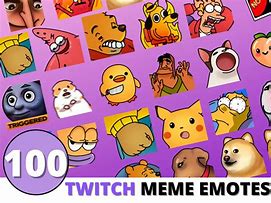 Image result for Free Twitch Meme Emotes