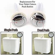 Image result for Single Push Button Toilet Flush