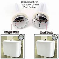 Image result for Toilet Push Button Cover