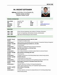 Image result for Sample Resume Format Malaysia