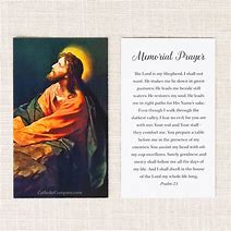 Image result for Funeral Prayer Card Samples