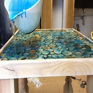Image result for Pour On Epoxy Table Top