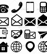Image result for Phone/email Website Icon