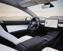 Image result for Inside of a Tesla