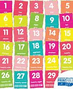 Image result for Colorful Number 30