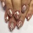 Image result for Rose Gold Metallic Nails