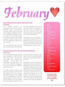 Image result for February Newsletter. E-mail Header