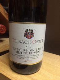 Image result for Selbach Oster Zeltinger Himmelreich Riesling Eiswein ***