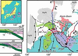 Image result for Great Kanto Earthquake Fault Lines