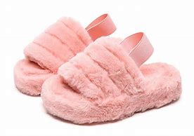 Image result for Fluffy Slippers for Girls