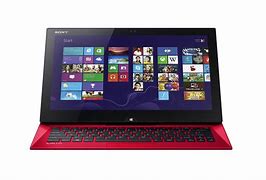 Image result for Sony Vaio Laptop Red