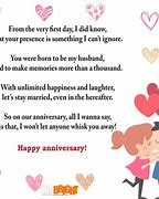 Image result for Anniversary Words to My Husband