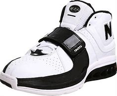 Image result for Black and White Basketball Shoes