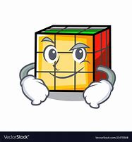 Image result for Deflate Rubik Cube Cartoon