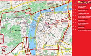 Image result for Prague Walking Map