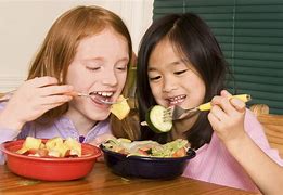 Image result for Children Eating Healthy Foods