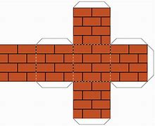Image result for Brick Cube Art
