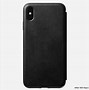 Image result for iPhone XS Max Leather Folio Black