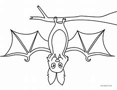 Image result for Bat Colouring In