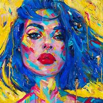 Image result for Colorful Abstract Faces