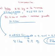 Image result for Weight Metric Conversion to Pounds
