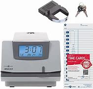 Image result for Pyramid 3500 Time Clock