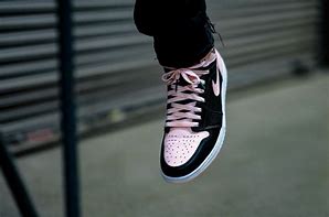 Image result for Pink and Black Splattered Jordan