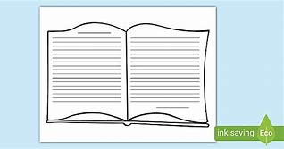 Image result for Blank Book Template for Kids