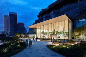 Image result for Apple Store Glass Facade Thailand