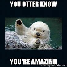 Image result for Otter Sayings