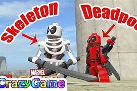 Image result for How to Unlock Deadpool in LEGO Marvel