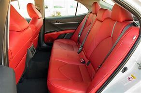 Image result for Camry Red Interior Rear Seats